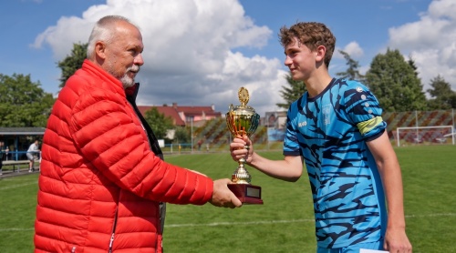 Pohár za vítězství v KP U-17, 13.6.26 foto: Václav Mlejnek